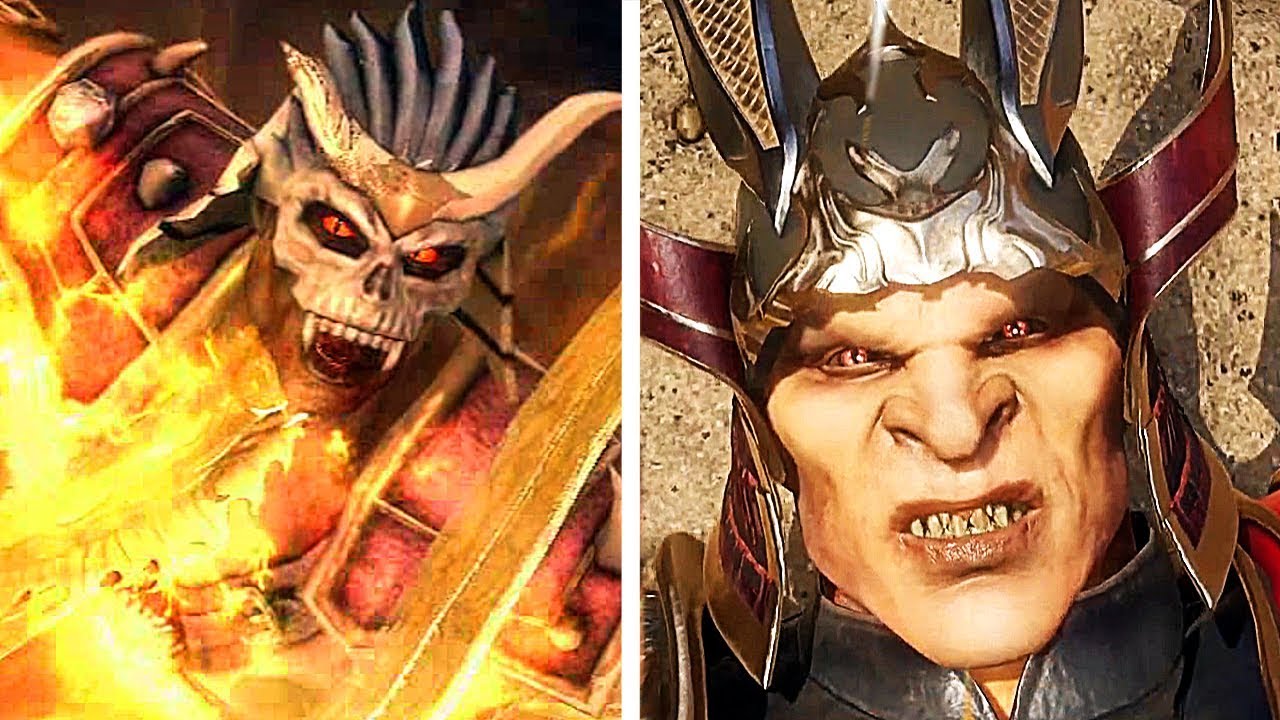 Mortal Kombat 11 Shao Kahn Death Scene Vs Mortal Kombat 9 Shao Kahn Death Scene Comparison