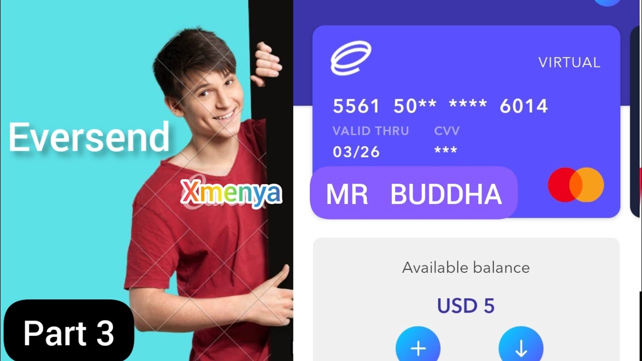 Uko wabona DEBIT CARD nta konte ya Bank usabwe kuri Eversend ugakorera amafaranga kuri internet