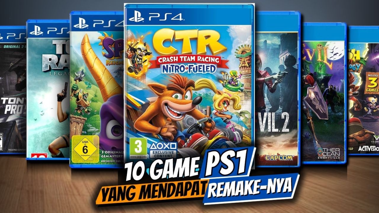 Game PS1 Masa Kecil Kita Diremake !! Sekarang Bangkit Lagi lebih baik dari versi aslinya!