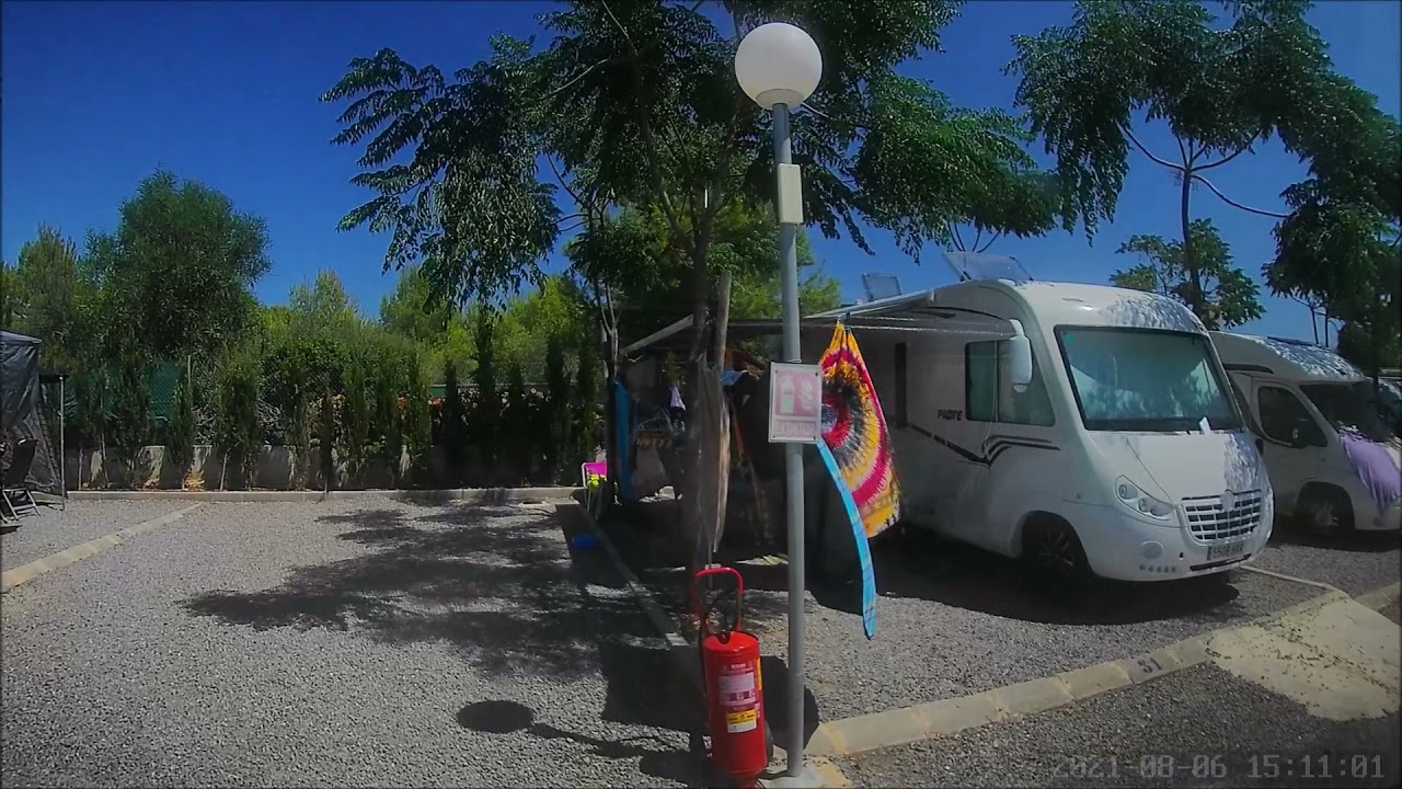 Approach to Alcossebre Camping, Eastern Spain, 06/08/2021, (N40°14'44.8'' E000°16'20.4'')