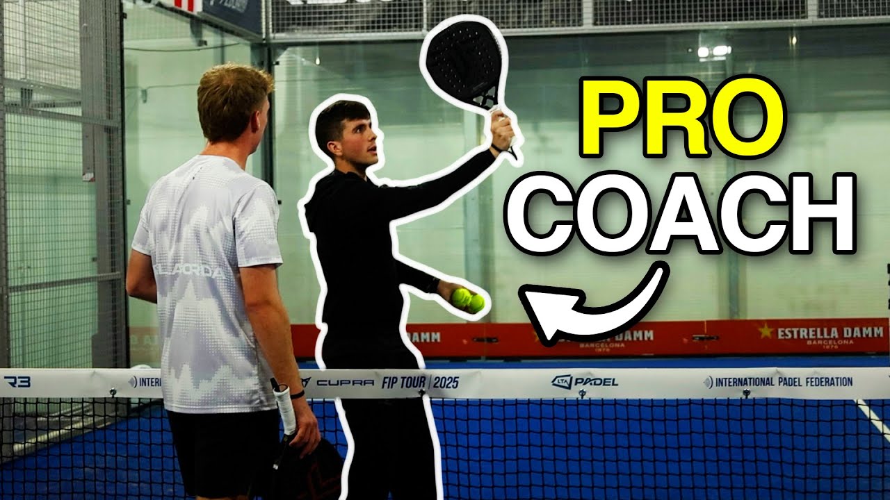 The BEST Vibora Padel Lesson! (Pro Coach Teaches Me)