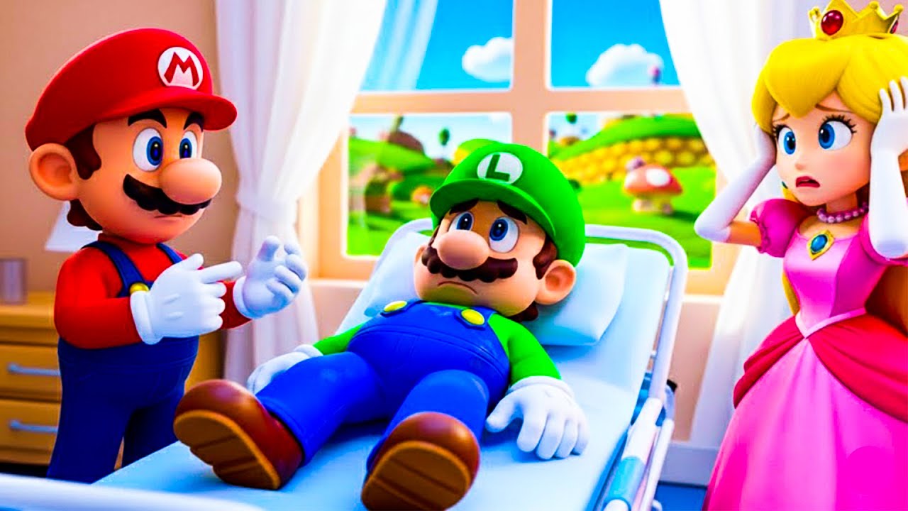 Mario’s Tough Decision: What Really Happened to Luigi? 🍄 | Funny Mario Cartoon