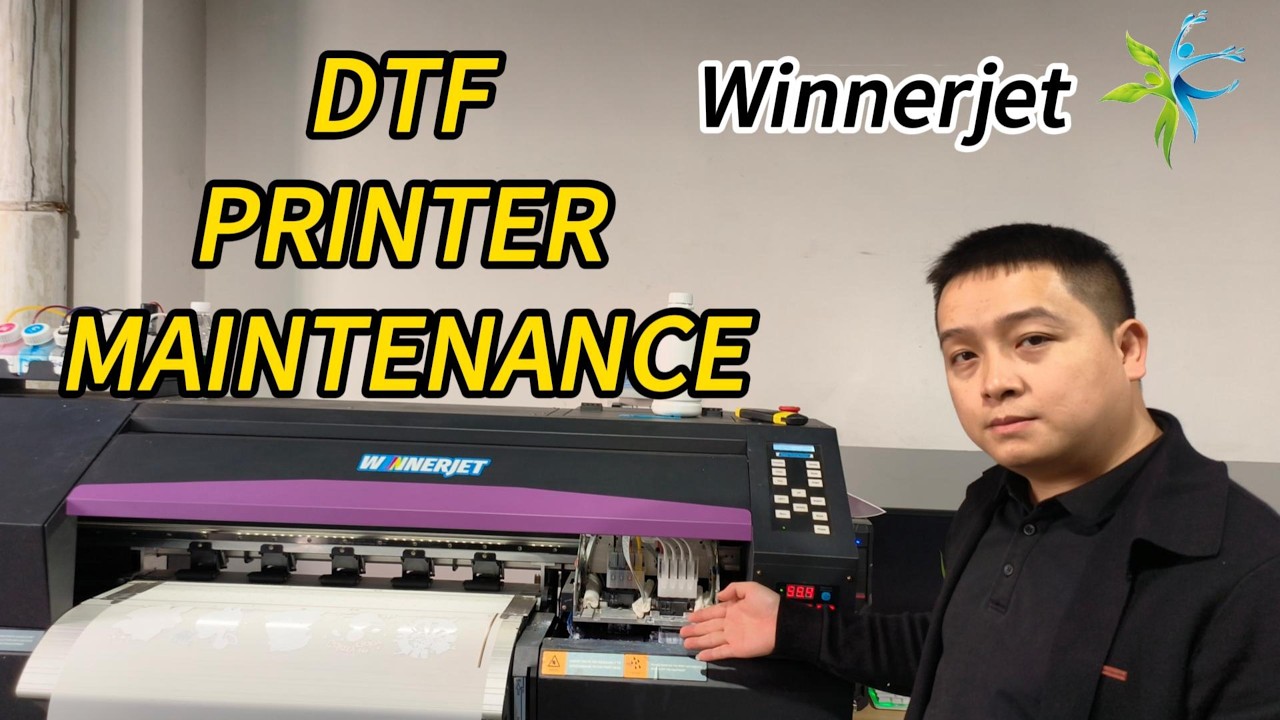 How to Clean DTF Printer Capping Station & Nozzle  Complete DTF Printer Maintenance Guide to Fix