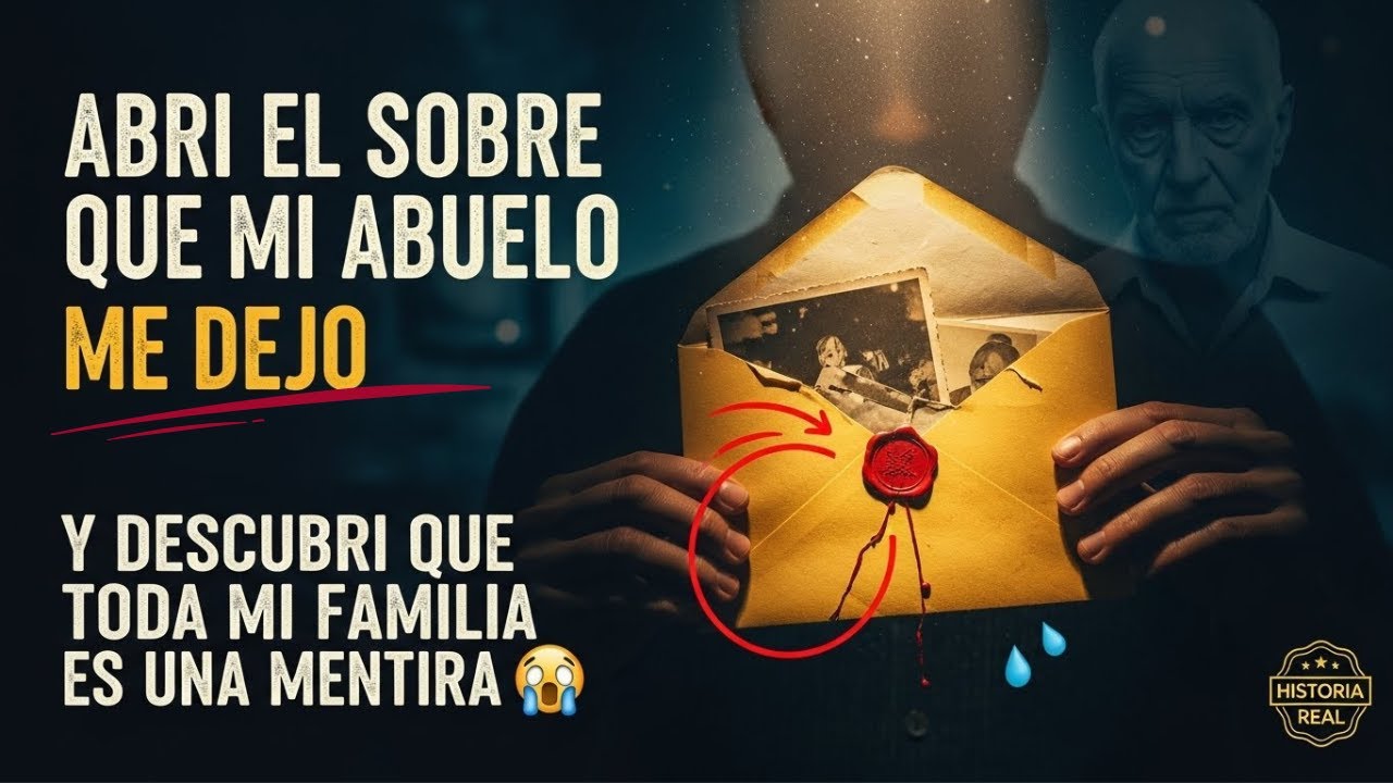Mi Abuelo MURIÓ y Me DEJÓ Un SOBRE AMARILLO...LO Que ENCONTRÉ DESTRUYÓ Mi VIDA