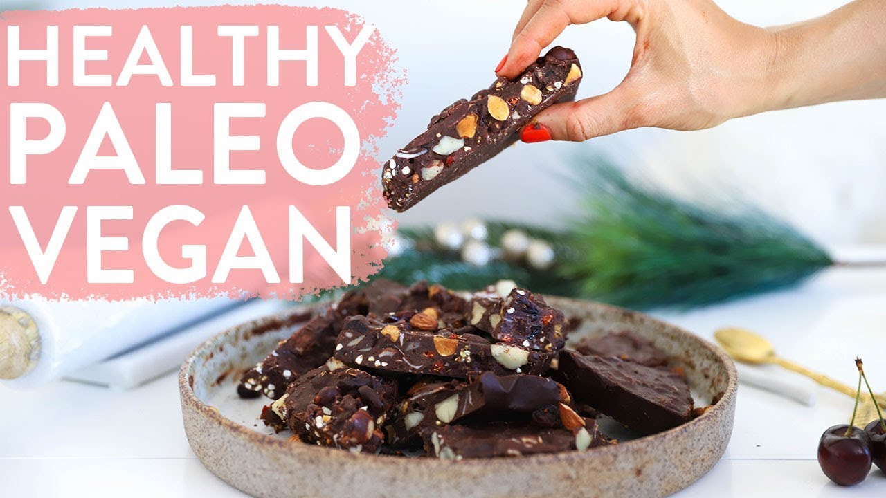 HEALTHY VEGAN PALEO ROCKY ROAD | Sezzy Christmas | Healthy Treats