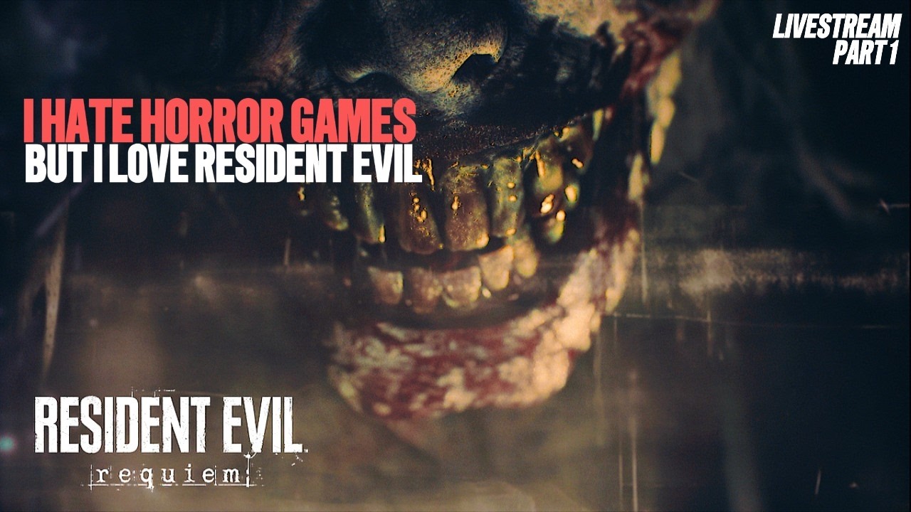 I Am Ready to Fear What's Coming. Resident Evil Requiem Livestream (PORTRAIT)