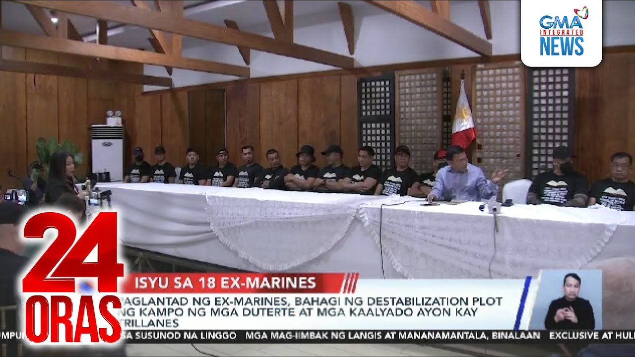 18 ex-Marines, ipina-subpoena ng NBI; Atty. Baligod at ex-Rep. Defensor, pinatatawag din | 24 Oras