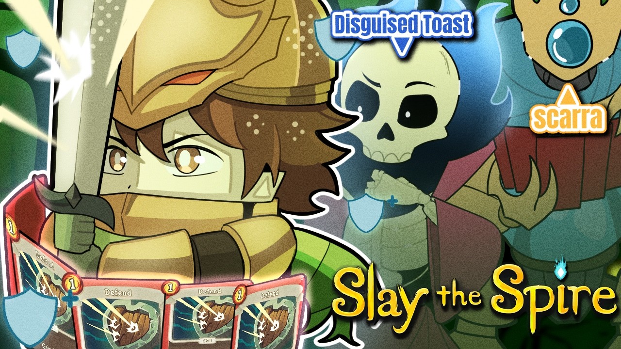Going TANK BUILD in SLAY THE SPIRE 2 ft. DisguisedToast and Scarra