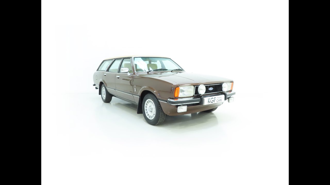 A Genuine Mk4 Ford Cortina 3.0 V6 Ghia Estate Superspeed with 31,610 Miles - SOLD!