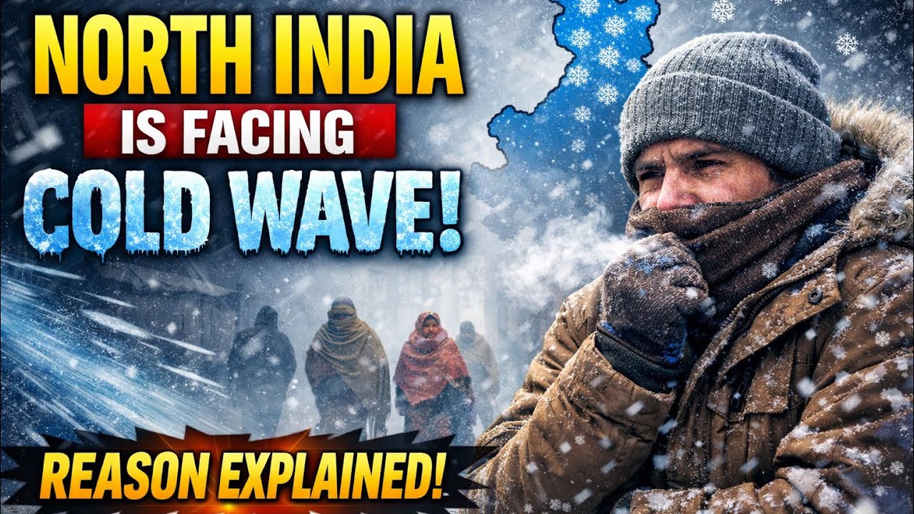 Why North India Experiences Severe Cold Waves | Geography Explained