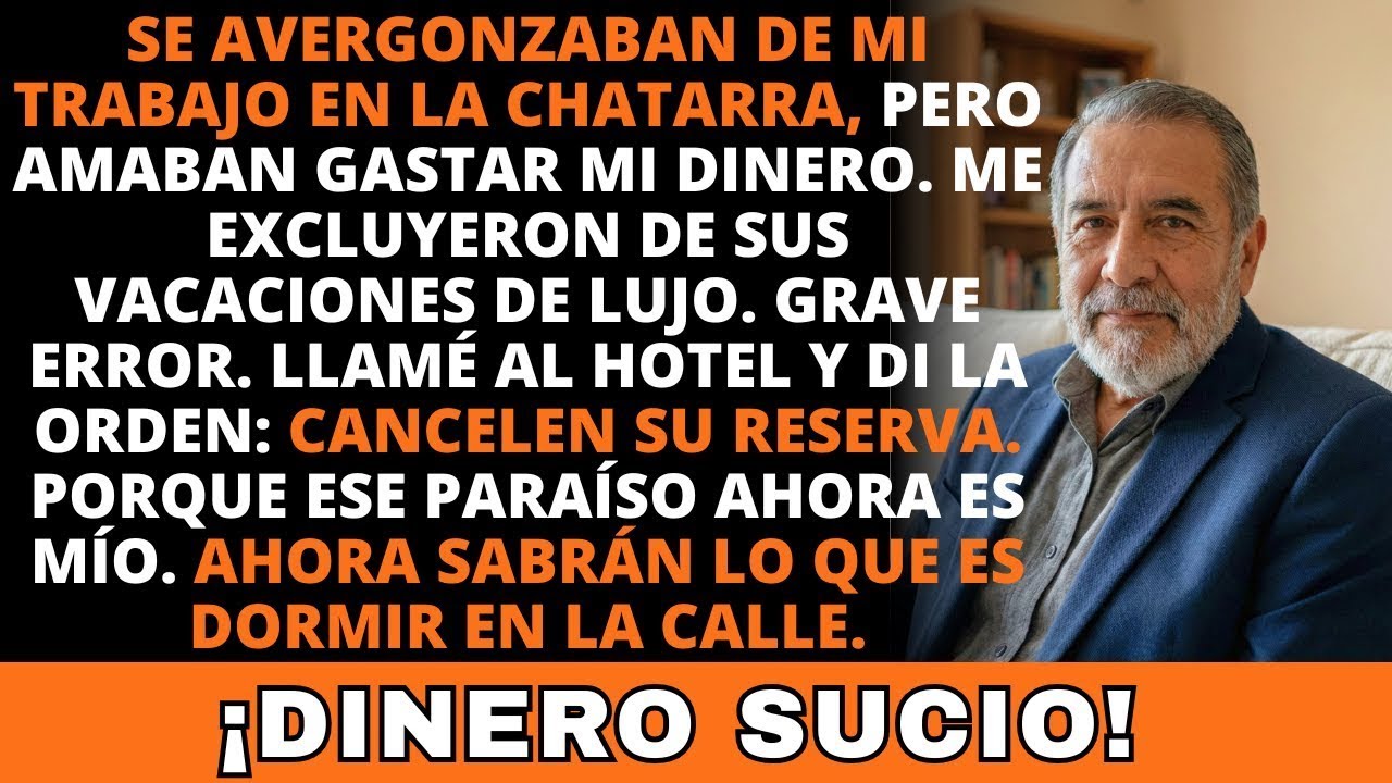 Mis Hijos Invitaron a Todos De Vacaciones Menos a Mí... ¡Y Mi SECRETO Los Dejó en La Calle!