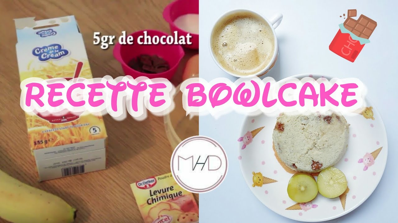 | RECETTE | Bowlcake banane/chocolat - Weight Watchers 6SP