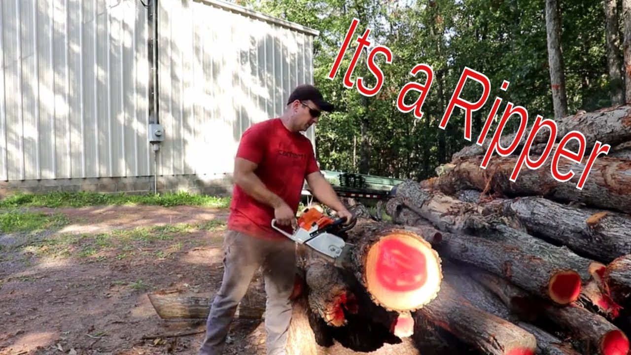 Part 4- Farmertec MS440 first start and cuts