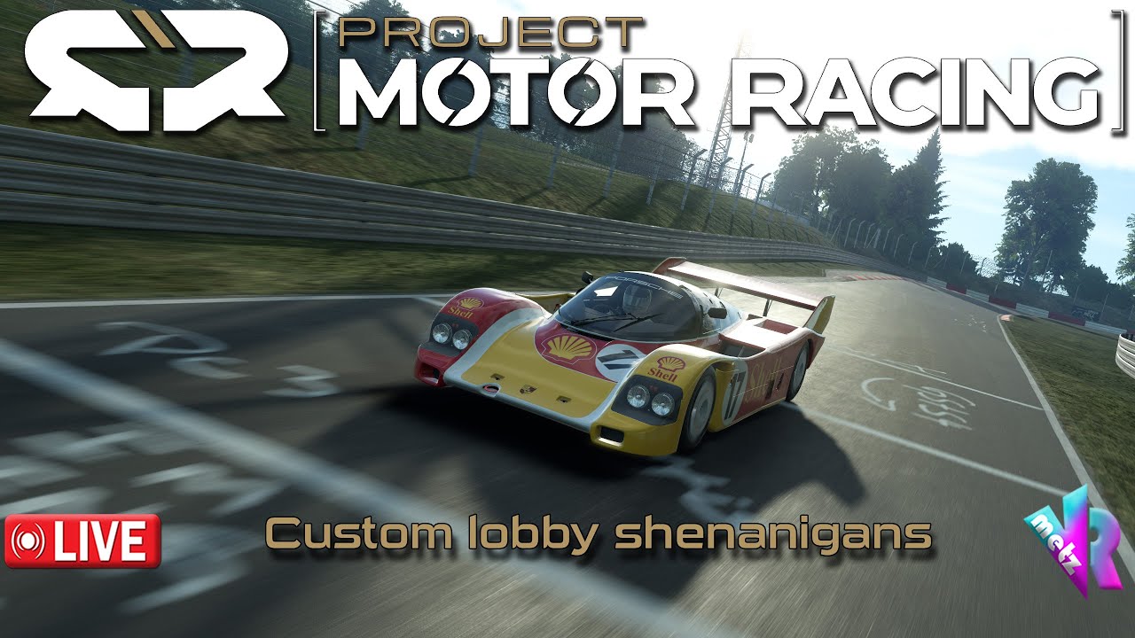 🔴 🏁Project Motor Racing🏁 the BEST Community racing! Positive vibes....