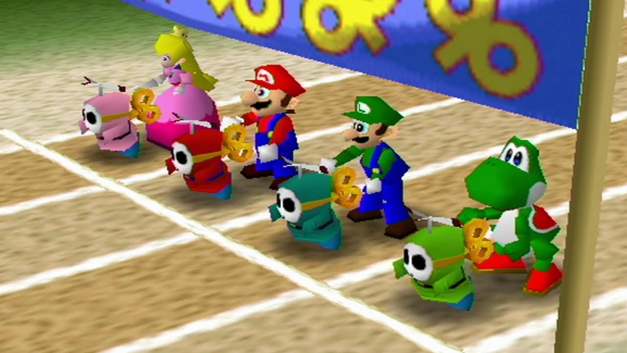 Mario Party 2 - All 4-Player Minigames