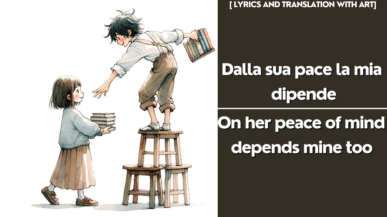 Don Giovanni: “Dalla sua pace” (English Lyrics and art)