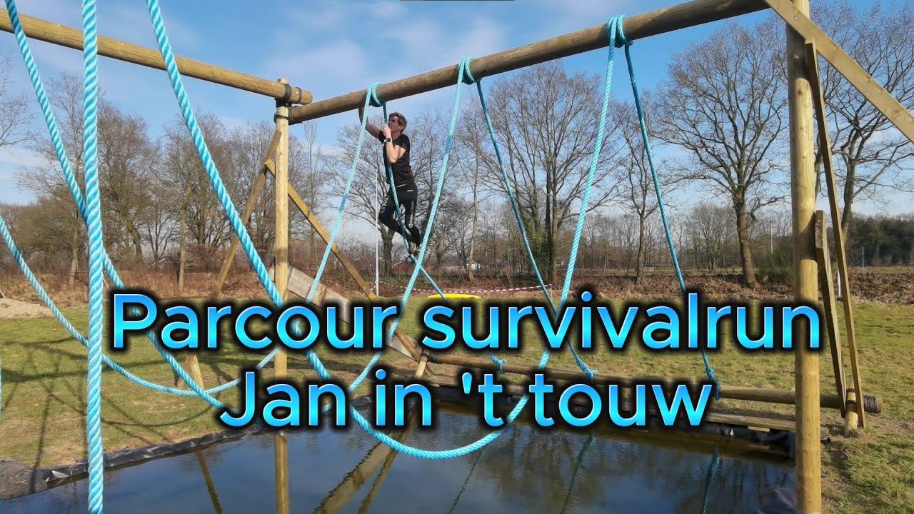 Survivalrun Jan in 't touw voorlopen