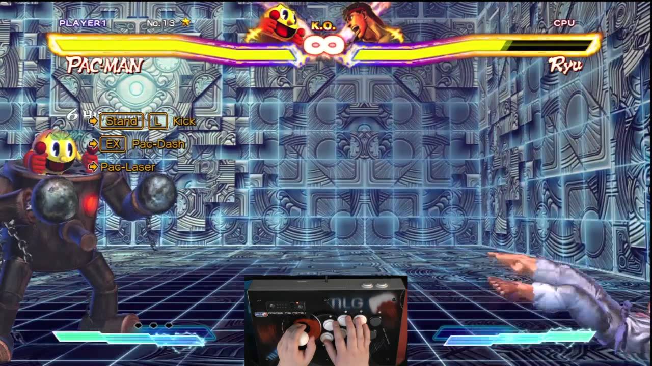 Street Fighter X Tekken Trials - Pac-Man