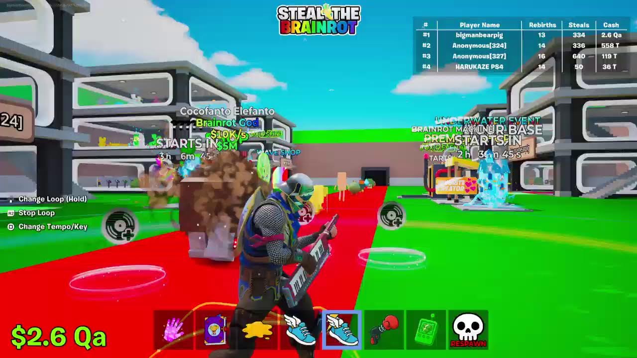 [🔴LIVE] Admin abuse steal the brain rot fortnite