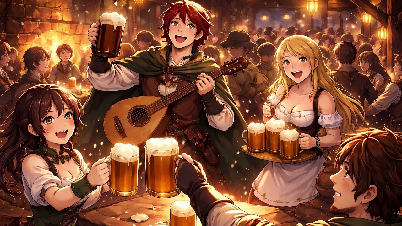 The Tavern's Call | A Folk Song of Firelight, Song, and Merriment