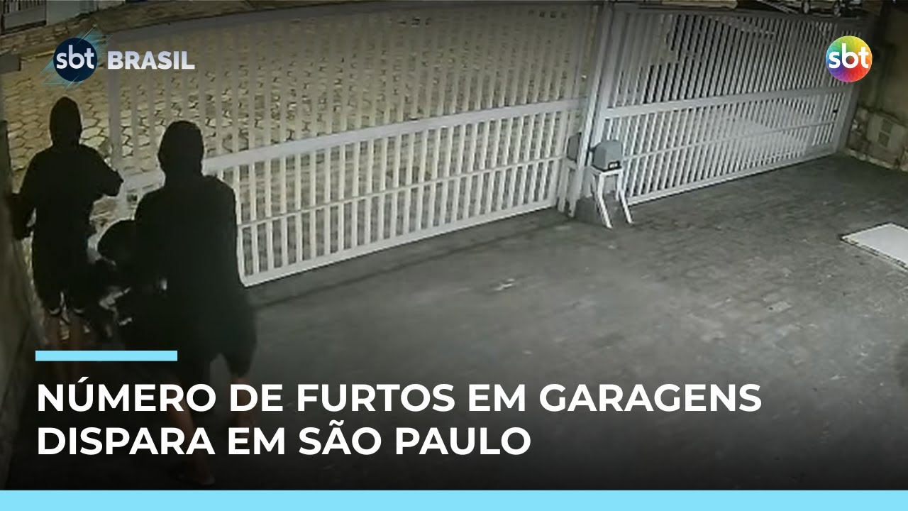 Invasões e furtos a garagens aumentam 18% e geram insegurança em São Paulo | #SBTBrasil