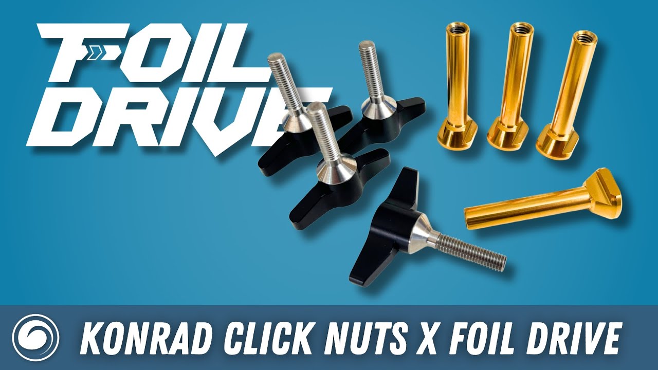 Foil Drive Mounting Made Easy with Konrad Click Nuts!