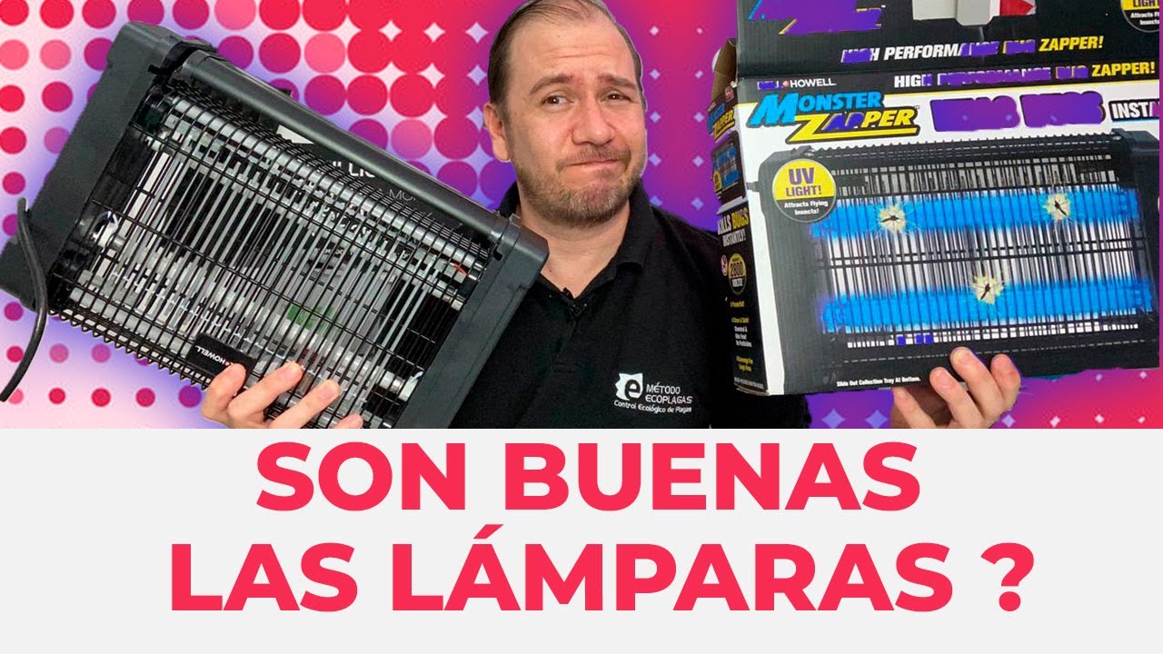 NO SIRVEN LÁMPARAS ELÉCTRICAS 👎 ¿Cuál es el MEJOR ATRAPA MOSQUITOS?