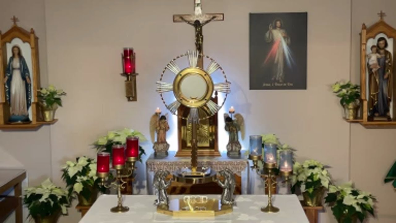 LIVE Eucharistic Adoration - Sisters of Divine Mercy
