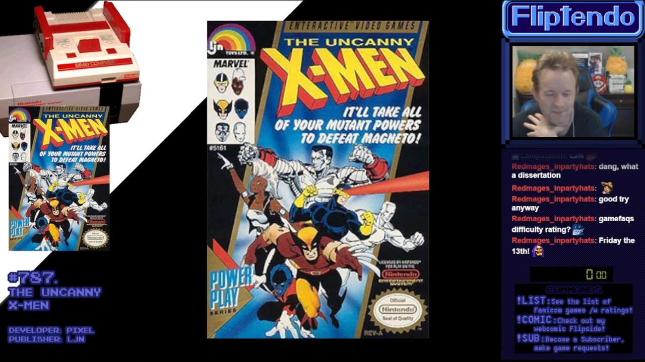 Fliptendo #787. The Uncanny X-Men