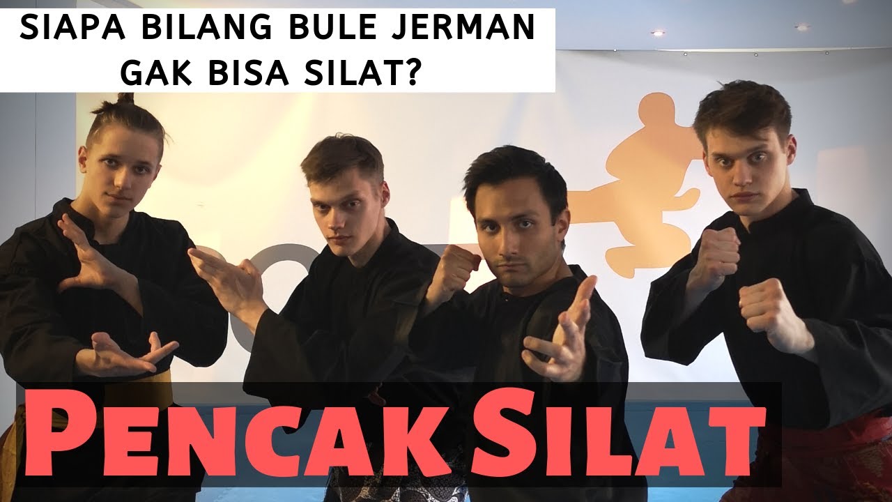 Latihan Pencak Silat sama bule Jerman - BELA DIRI