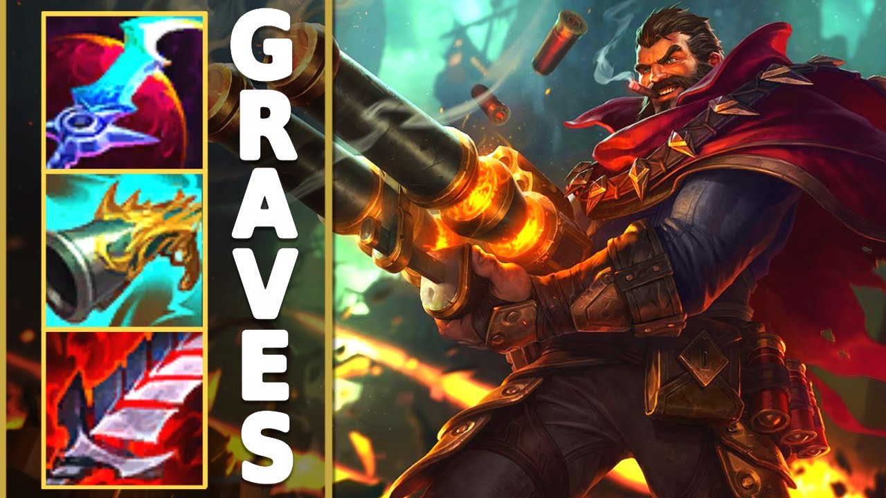 [ITA] GRAVES MID IN SEASON 11 SI GIOCA MELEE E TI SPACCA LA FACCIA 🔥🔫