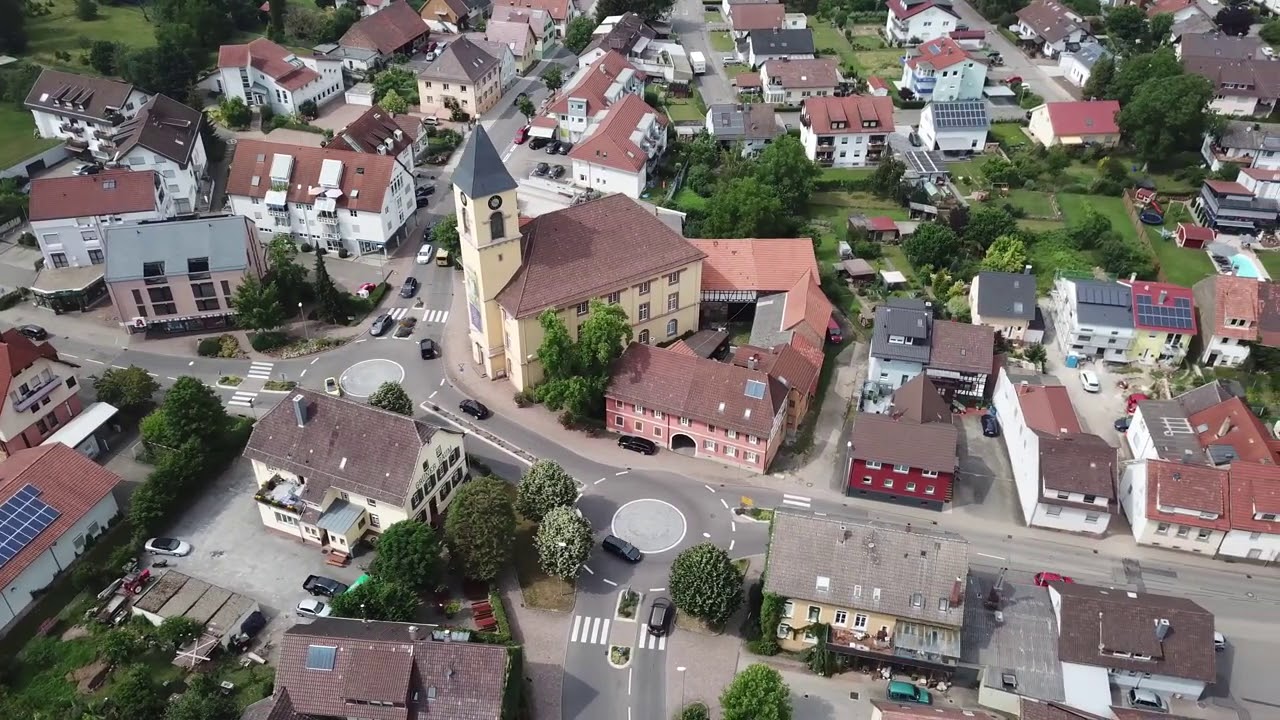 Langensteinbach von oben #DJI Mavic Pro  #Langensteinbach
