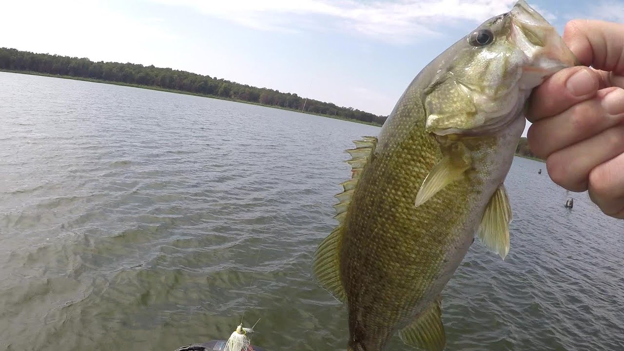 Late Summer Bass Fishing Oklahoma Skiatook Lake