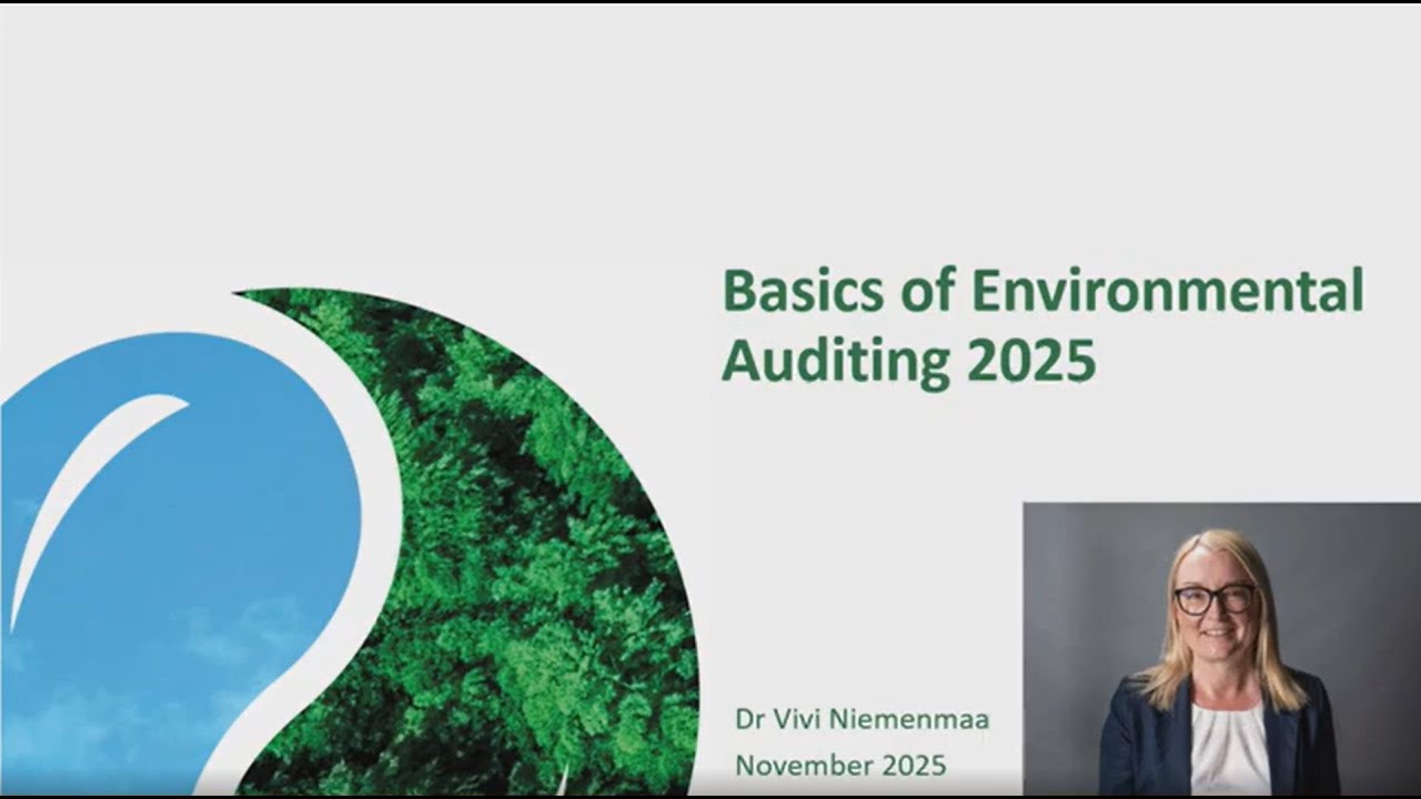 Basics of Environmental Auditing