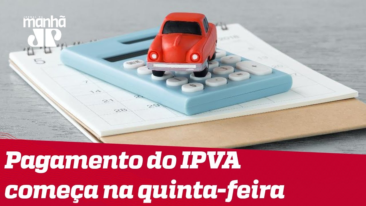 Pagamento do IPVA come&ccedil;a na quinta-feira em S&atilde;o Paulo