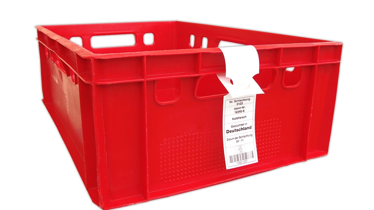 Anleitung: Schlaufenetiketten m. ISEGA Zertifizierung  Thermotransferdruck  TTP 246M Pro TTP 2410MT