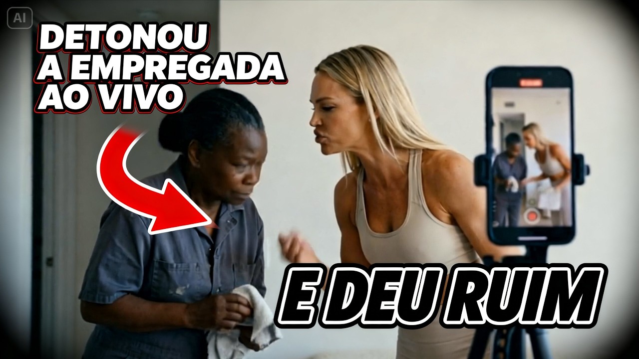 🔴 INFLUENCER HUMILHA EMPREGADA FORA DAS CÂMERAS