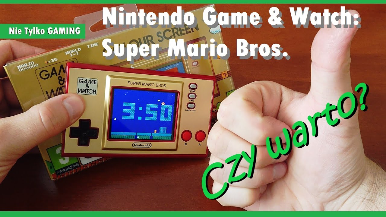 Nintendo Game & Watch: Super Mario Bros. – Nie tylko GAMING