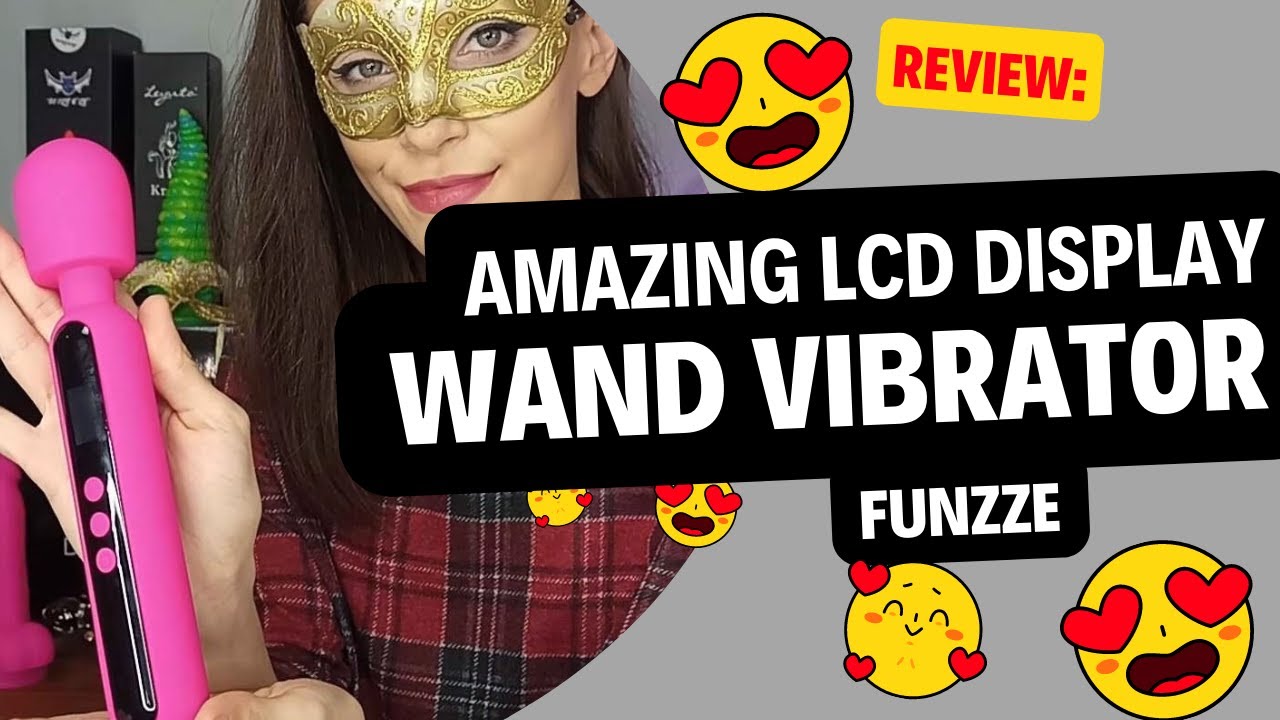 Review - The  BEST Wand Vibrator under 50$ - Led Display Wand from FUNZZE