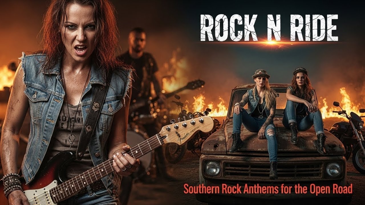 Best Music Rock n Roll 🎸 Rock n Ride 🔥 Southern Rock Anthems for the Open Road