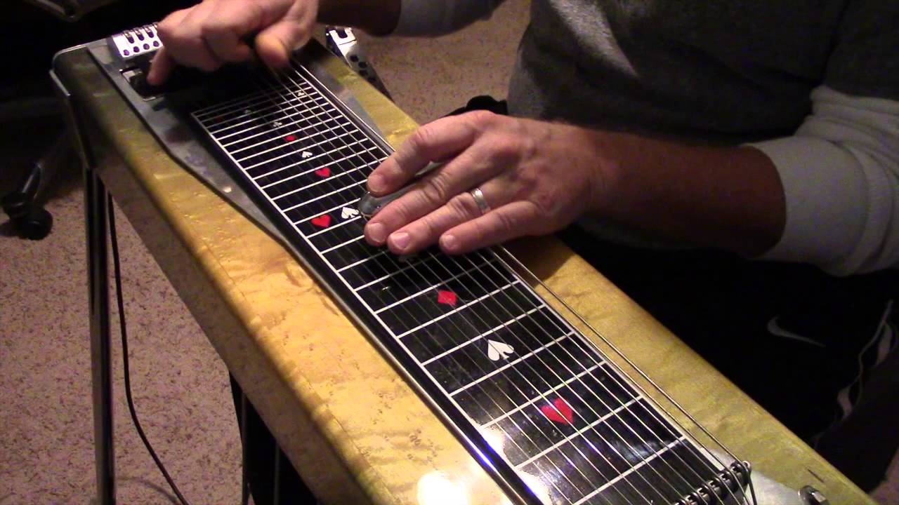 Steel Guitar Speed Pickin' Exercise Jan 2015 by Zane King
