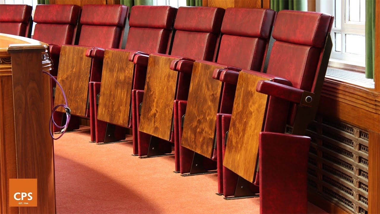 Luton Town Hall Bespoke Seating Case Study