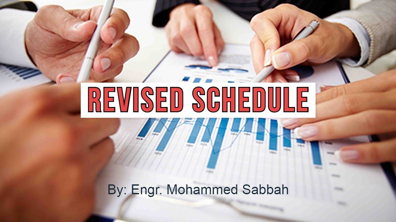 How to create Revised    Recovery schedule in 10 min and planned value equal to earned value