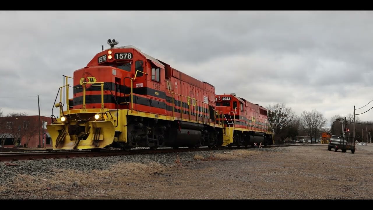 Atlantic & Western Z694 working around in Sanford, NC - 2/16/2026
