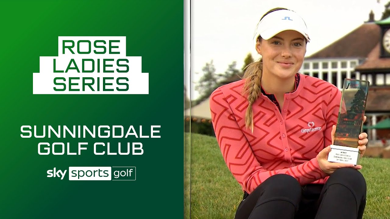 Georgina Blackman gets FIRST pro victory! 🏆 | Rose Ladies Series | Sunningdale Golf Club
