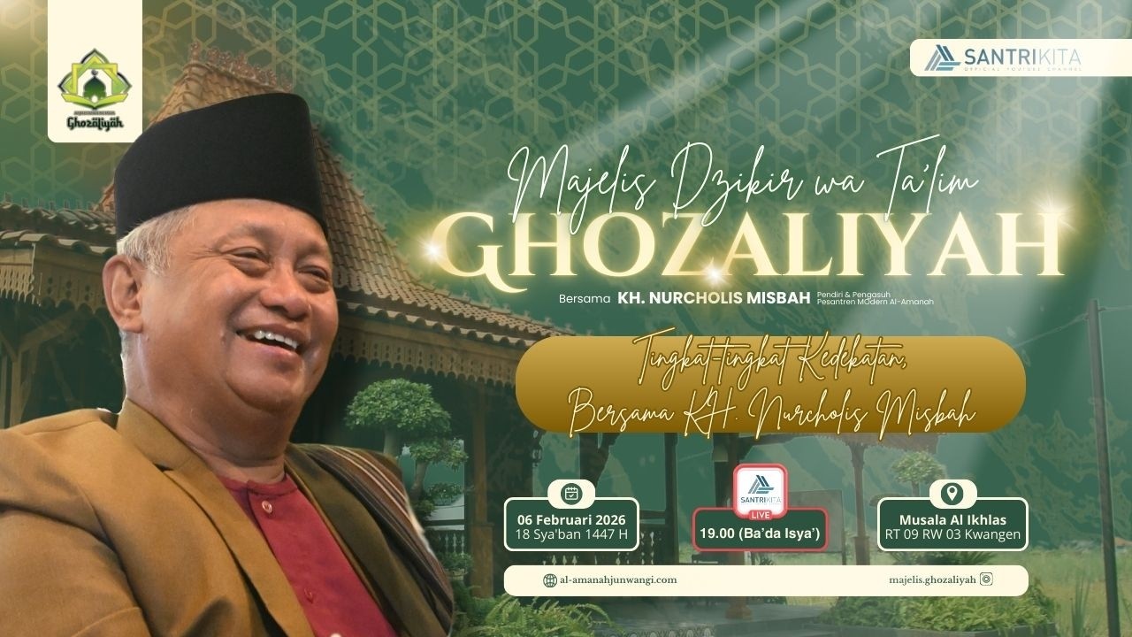 🔴 LIVE MAJELIS GHOZALIYAH - KH. NURCHOLIS MISBAH - Jum'at, 06 Februari 2026