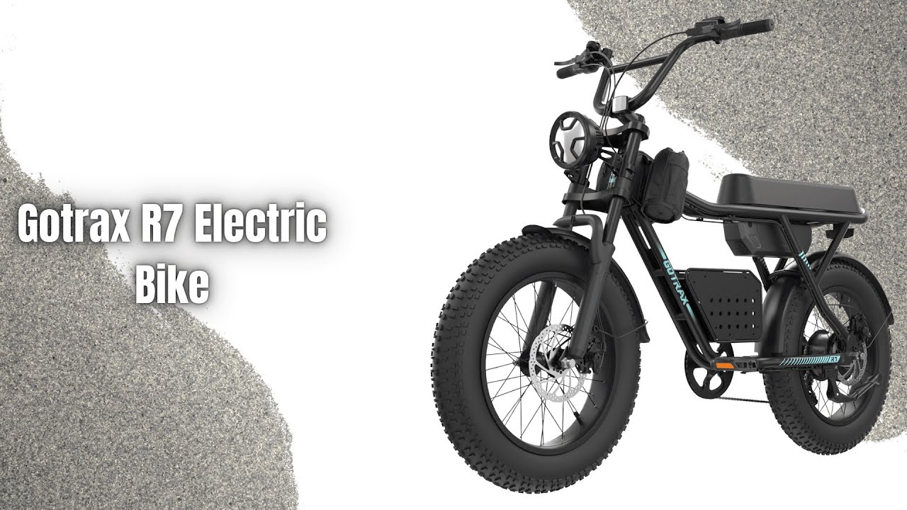Gotrax R7 Electric Bike Review | 750W Power & Fat Tires!