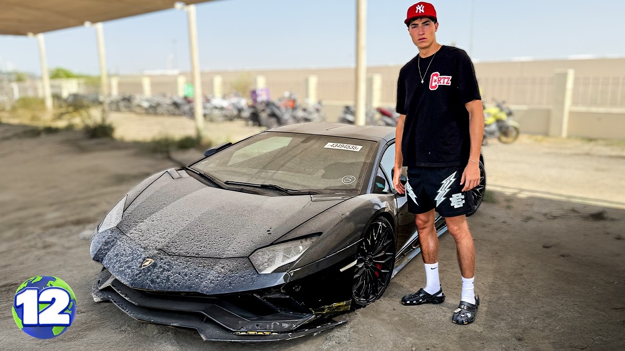 Мы нашли брошенный Lamborghini в Дубае | Вокруг света за 80 дней - День 12