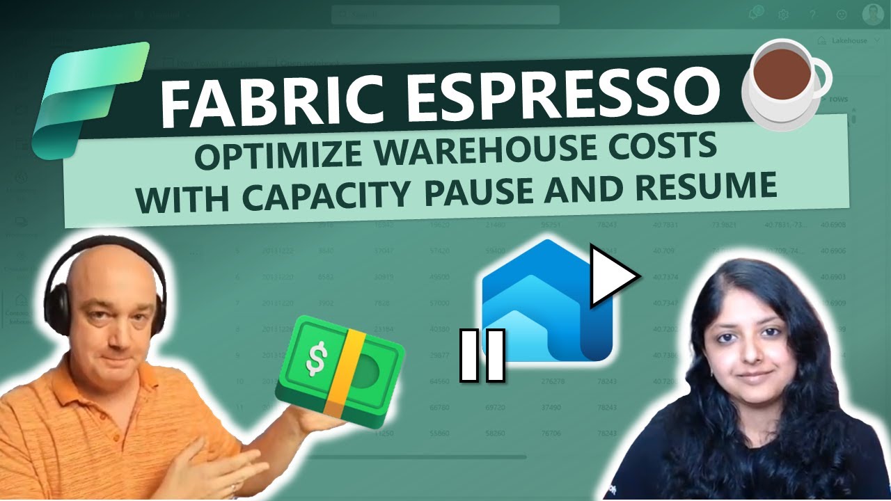 Optimize Warehouse costs with capacity pause and resume