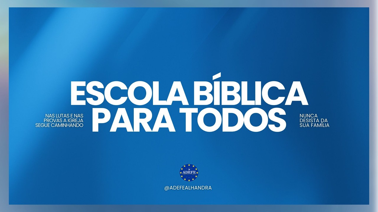 Culto de EBT | 14/03/2026 | Pr. Rogger Santos